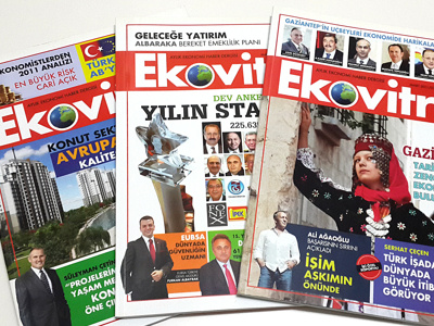 Ekovitrin Magazine advertising branding design designer logotype magazine web
