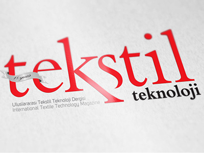 Tekstil Teknoloji Magazine Logo advertisement brochure catalog design graphic logo print product brochure web