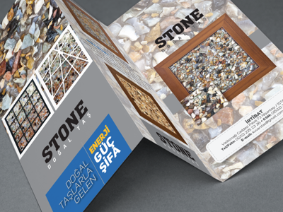 Stone Catalogue advertisement brochure catalog composition design graphic layout logo print product brochure