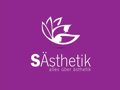 SAsthetik Logos brand design estetic graphic heart hospital logos