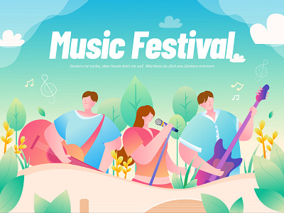 music design illustration