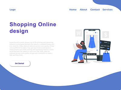 Shopping Online android templates challenge fonts icons illustrations mockups shopping online templates themes ui kits 🔥trending