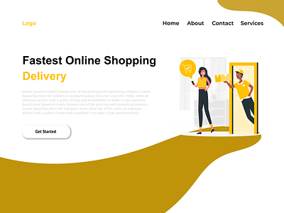 Shopping and Delivery online android templates app challenge fonts icons illustrations mockups shopping and delivery online templates themes ui kits 🔥trending