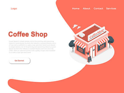 COFFEE SHOP android templates animation app challenge coffee shop icons illustrations mockups templates themes ui kits 🔥trending
