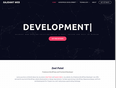 Gajdant Web 2.0 design web design wordpress