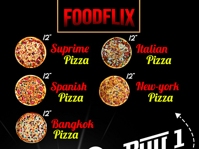 Pizza Offer design add banner branding design fast food design graphic design pizza design pizza offer design social media post design webbanner