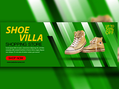 Shoe Web Banner Design