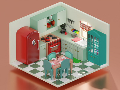 Tiny kitchen