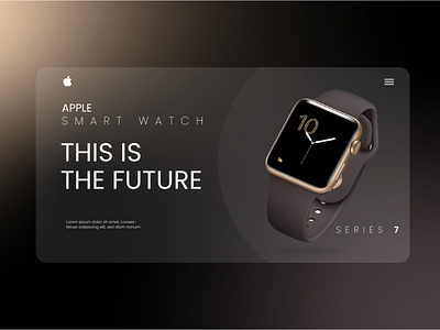 Smart Watch Landing Page