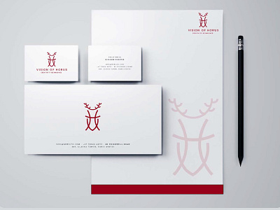 Minimal Logo With Stationary Design branding logo logocreation minimal stationary