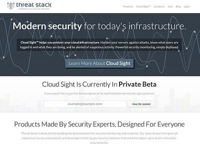 Threat Stack Website d3 security