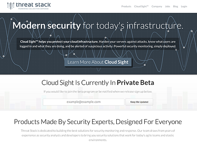 Threat Stack Website