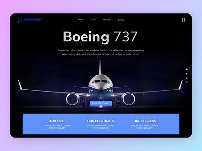 Flight Landing Page