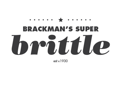 Brackman's Super Brittle