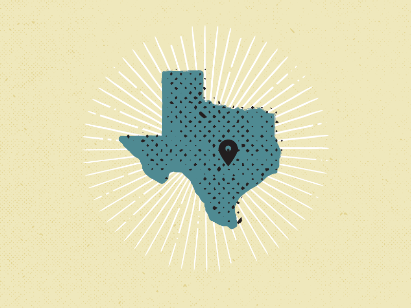 Backstage @ El Mercado concert sxsw texas texture blue poster