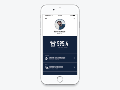 DailyUI Day: User Profile