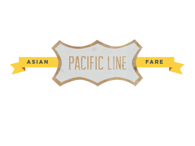 Pacific Line bored cut out fun gold grey signage signs wood work