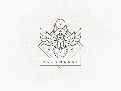 Aurumdust bogachka dust egypt games glogotype gold indiana jook logo luxary sun trip