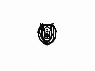 SIBERIA angry bear logo logomark mark russian