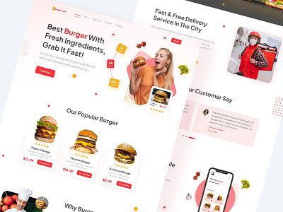 Burgerrian - Food Website