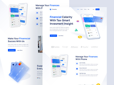 Financeplus Landing Page #1