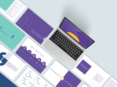 Presentation Design branding design digital digital art illustration infographic mockup mockup design presentation presentation design presentation layout presentations purple