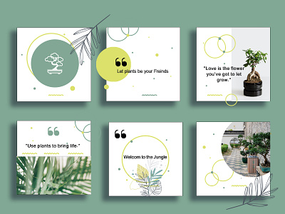 Social Media Layout Design brand branding design digital digital art green illustration layout layout design mockup design social media design socialmedia