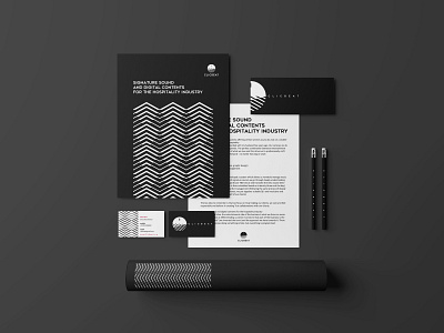 Brand Identity Design for Clicbeat black and white brand brand design brand identity branding design digital logo logo design logodesign logos mockup mockup design mockups music musical