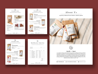 Flyer Design for Kyth + Kyn brand branding brochure brochure design brochure template design digital digital art flyer flyer design flyer template herbal herbal tea herbalmedicine herbs identity branding illustration mockup mockup design mockups