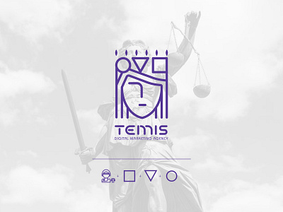 Logo Design for Temis ancient ancient greece brand branding design digital goddess identity branding identity design logo logo concept logo design logodesign logos