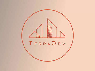 Logo Motion Design for TerraDev 2d 2d art animation architecture branding buildings design digital digital art graphic design identity branding illustration linear art logo logo design motion graphics