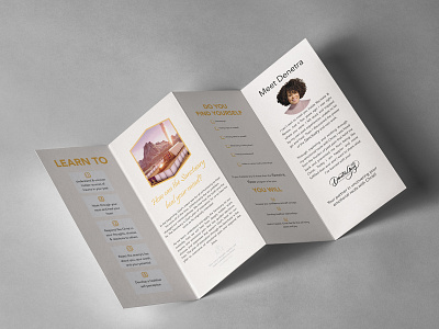 Brochure Design for Recreate and Renew 2d 2d art 3fold brochure brand branding brochure brochure design design digital digital art graphic design identity branding illustration infographic minimal