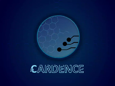 Logo Motion design for Cardence 2d 2d animation 2d art animation brand branding design digital digital art graphic design identity branding illustration logo logo animation logo motion motion graphics technologic vector