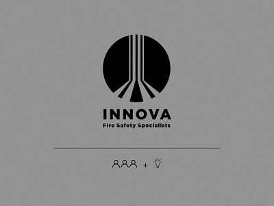 Logo Design for INNOVA 2d 2d art brand branding design digital digital art fire fire brand graphic design identity branding illustration logo logo design minimal modern vector