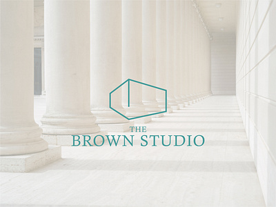 Logo Design for The Brown Studio 2d 2d art architecture architecture studio brand branding design digital digital art graphic design identity branding illustration logo minimal minimal modern modern san diego united states vector