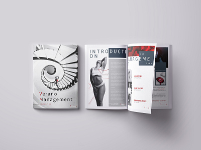 Ebook Design for Verano Management 2d 2d art book brand branding catalogue design digital digital art ebook ebook design fashion graphic design identity branding illustration informative modern