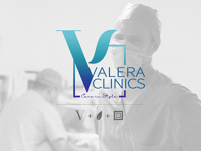 Logo Design for Valera Clinics 2d 2d art blue brand branding design digital digital art graphic design health care health care logo healthcare identity branding illustration logo logo design minimal modern vector