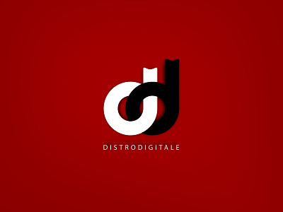 Logo Design for Distro Digitale 2d 2d art 2d logo blockchain brand branding design digital digital art graphic design identity branding illustration lettermark logo minimal modern vector
