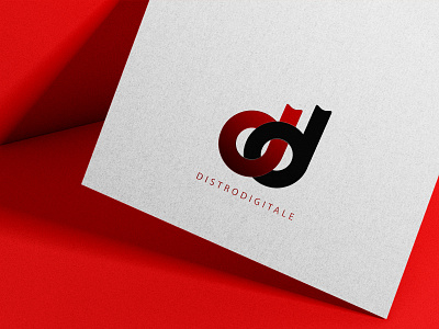 Branding Design for Distro Digitale 2d 2d art brand branding business card business card design design digital digital art graphic design identity branding identity design illustration logo logo design logodesign minimal mockup design modern vector