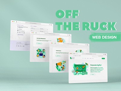 Web Design for Off The Ruck