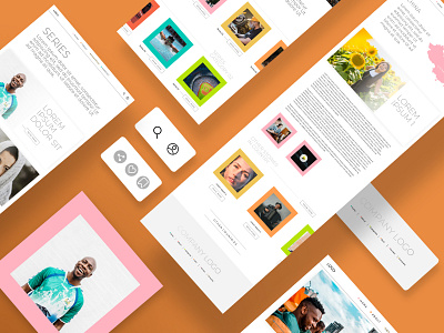 UI Design for Quest Studio 2d 2d art brand branding colorful design digital digital art graphic design identity branding illustration minimal modern ui ui design ui ux ux vector website website design