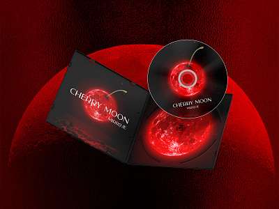 Album Cover Design for Cherry Moon