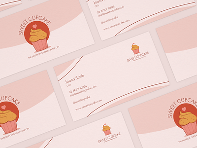 Sweet Cupcake Business Card