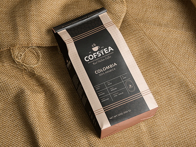 Cofstea | Modern, Bold Coffee Packaging Design