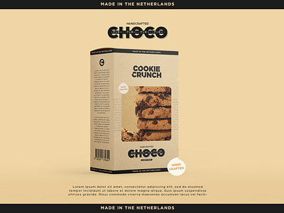 Cookie Crunch | Cookie Brand Identity & Packaging branding design flat graphic design icon illustration illustrator logo packaging packaging design ui vector