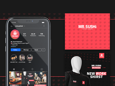 Mr. Sushi Social Media Post Redesign