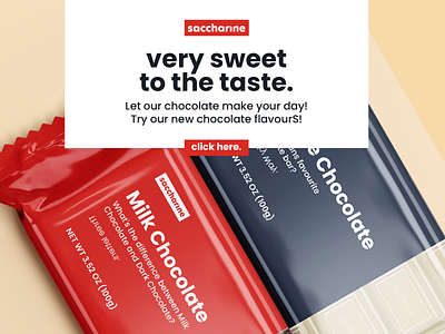 Saccharine | Chocolate Social Media Post Design