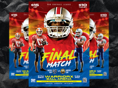 Football Flyer Template