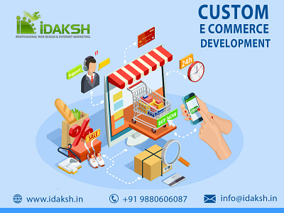 E Commerce Development Idaksh Technologies