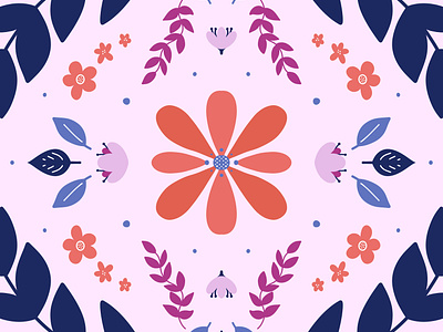 Vector Floral Pattern Design illustration illustrator pattern pattern design surface design